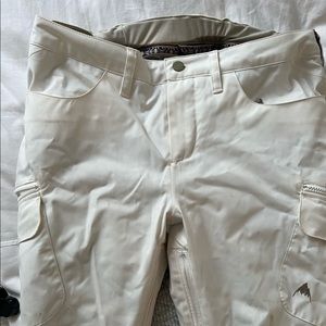 Burton Ski pants- white